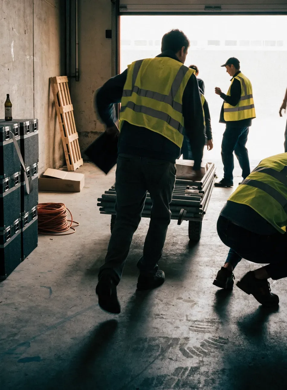 Large-Volume Staffing staffing on site